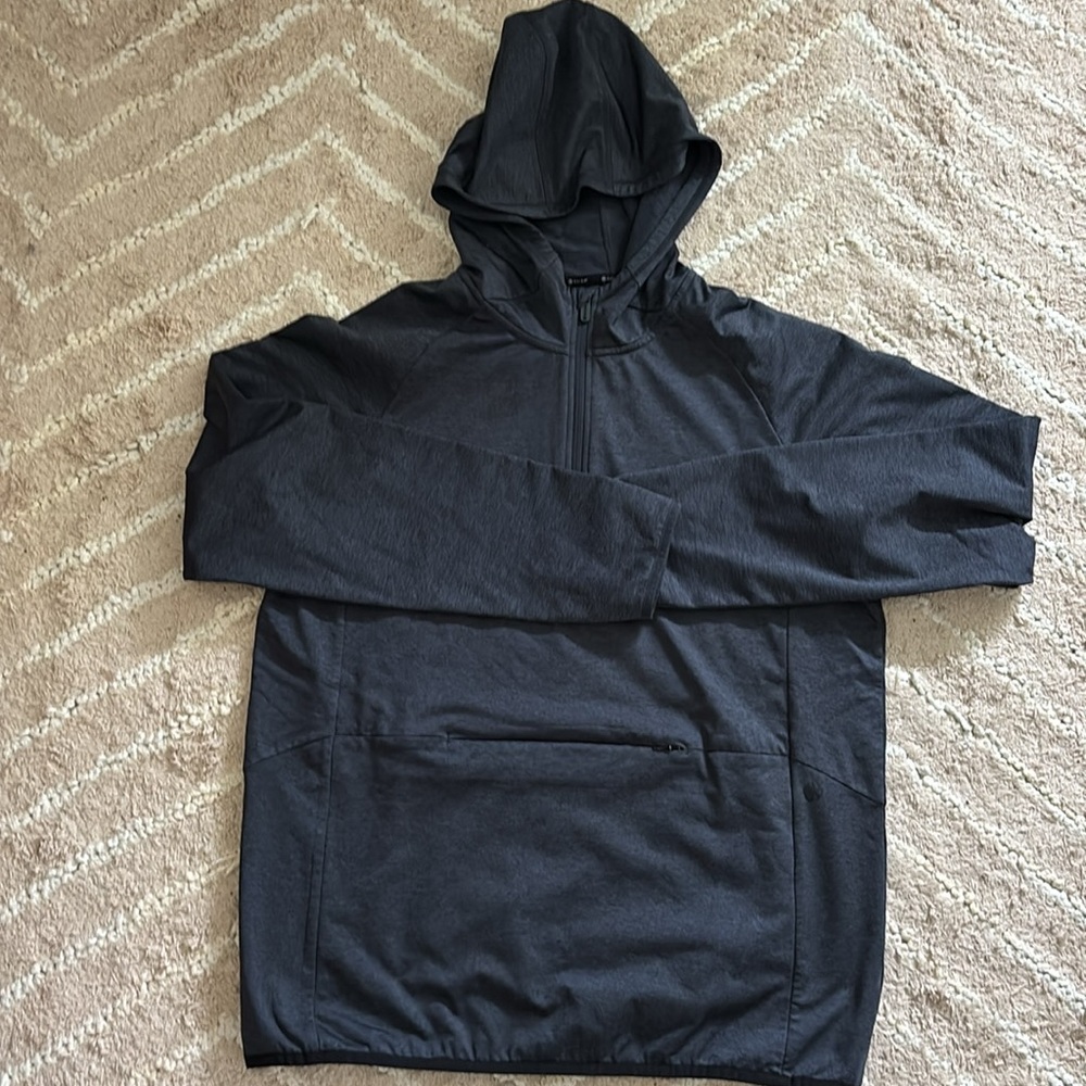GAIAM Sweatshirt quarter zip with front pouch
